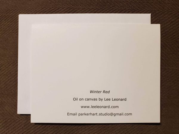 Winter Red (greeting card) - Image 2