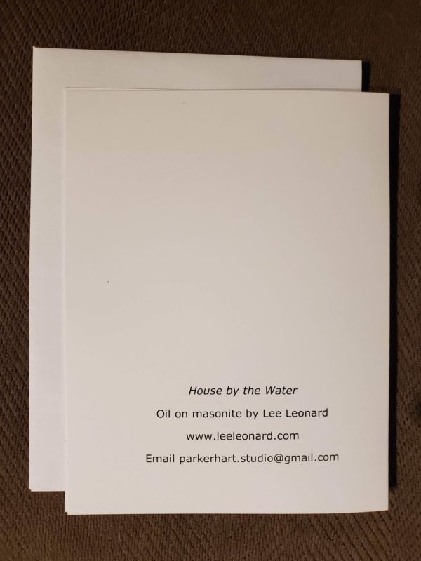 House by the Water (greeting card) - Image 2